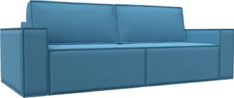Диван Лига диванов Куба 124515 (рогожка амур голубой)