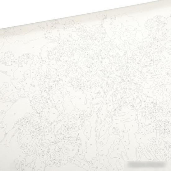 Картина по номерам MultiArt Цветы CANV30X40-MULTI20