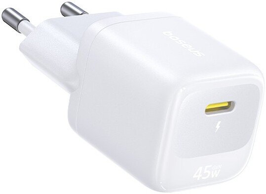 Сетевое зарядное Baseus EnerFill FN22 45W E0123301 (белый)