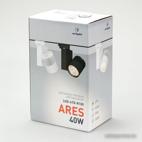 Трековый светильник Arlight LGD-ARES-4TR-R100-40W Day4000 025537