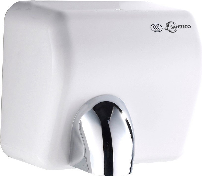 Сушилка для рук Saniteco M-798ABS-W (2300W, белый)
