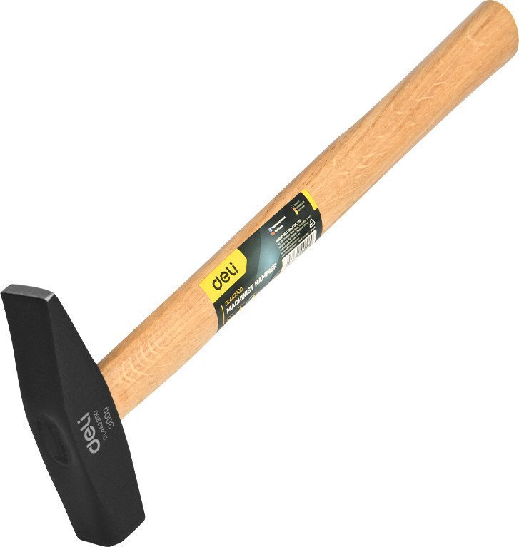 Молоток Deli YS EDL442300 (300г, деревянная рукоятка)