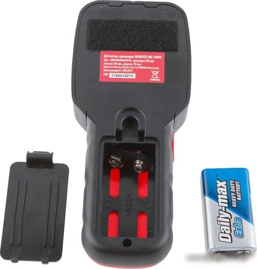 Детектор скрытой проводки Wortex MD 3009