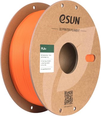 Филамент eSUN PLA+ PLA+175O5B1 (1.75 мм, 5 кг, оранжевый)