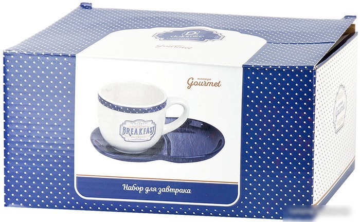 Чашка с блюдцем DolomitE Gourmet L2521088