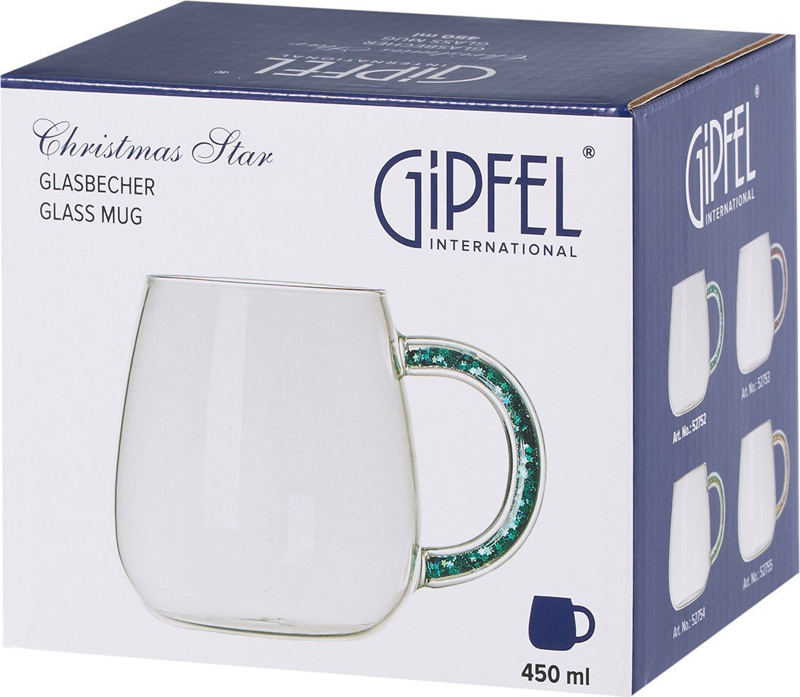 Кружка Gipfel Christmas Star 52752 (синий)