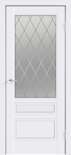 Межкомнатная дверь Velldoris Scandi 3V 60x200 (белый)