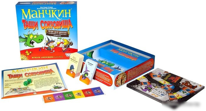 Настольная игра Мир Хобби Манчкин. Тащи Сокровища