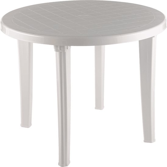Стол Элластик-Пласт Элластик Круглый 95x95x74 (белый)