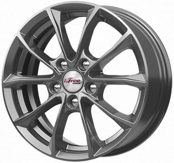 Литые диски iFree Джет (КС914) 16x6.5" 5x114.3мм DIA 67.1мм ET 43мм Хай вэй
