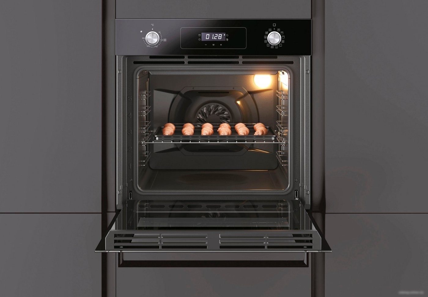 Электрический духовой шкаф Haier HOD-P12CTBX