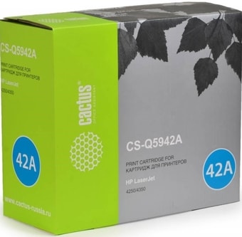 Картридж CACTUS CS-Q5942A (аналог HP Q5942A)