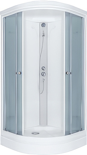 Душевая кабина Triton Грэй В ДН4 90x90 (белый)