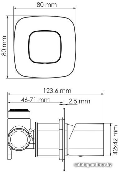 Смеситель Wasserkraft Nuthe 9151