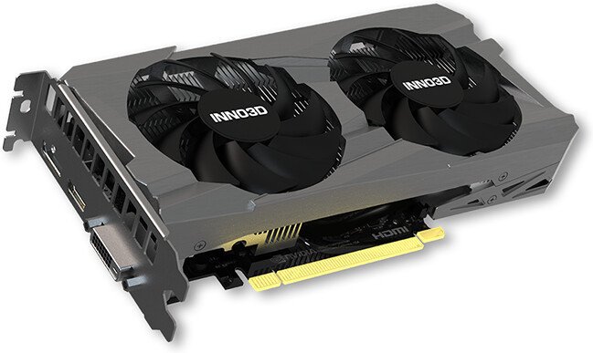 Видеокарта Inno3D GeForce RTX 3050 Twin X2 6GB N30502-06D6-1880VA60