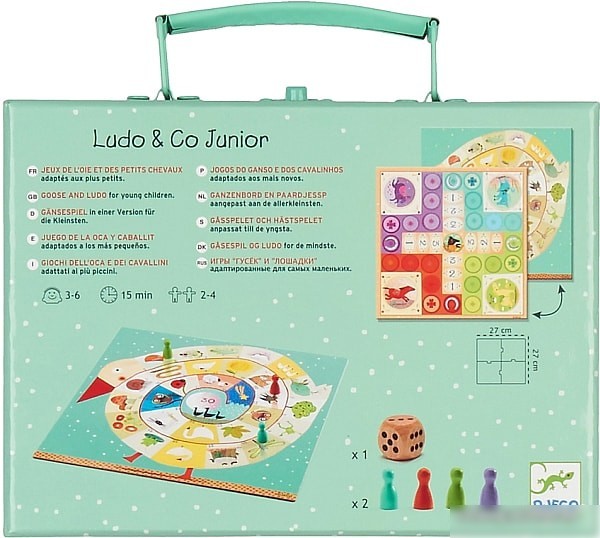 Настольная игра Djeco Людо и Ко 05226