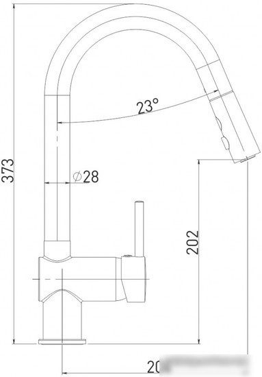 Смеситель Gross Aqua Extra 3140609C