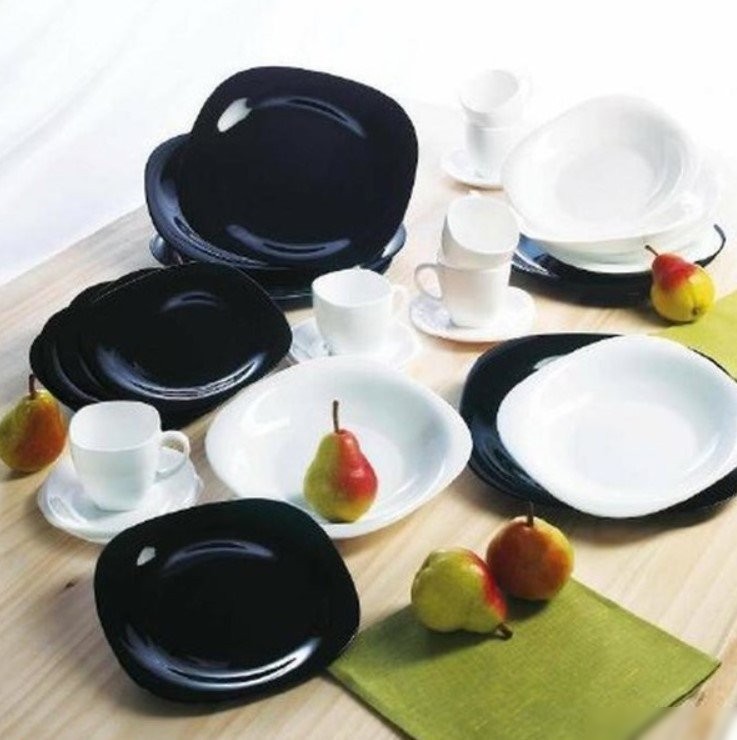 Набор тарелок Luminarc Carine Black L9816-ECOM (6шт)