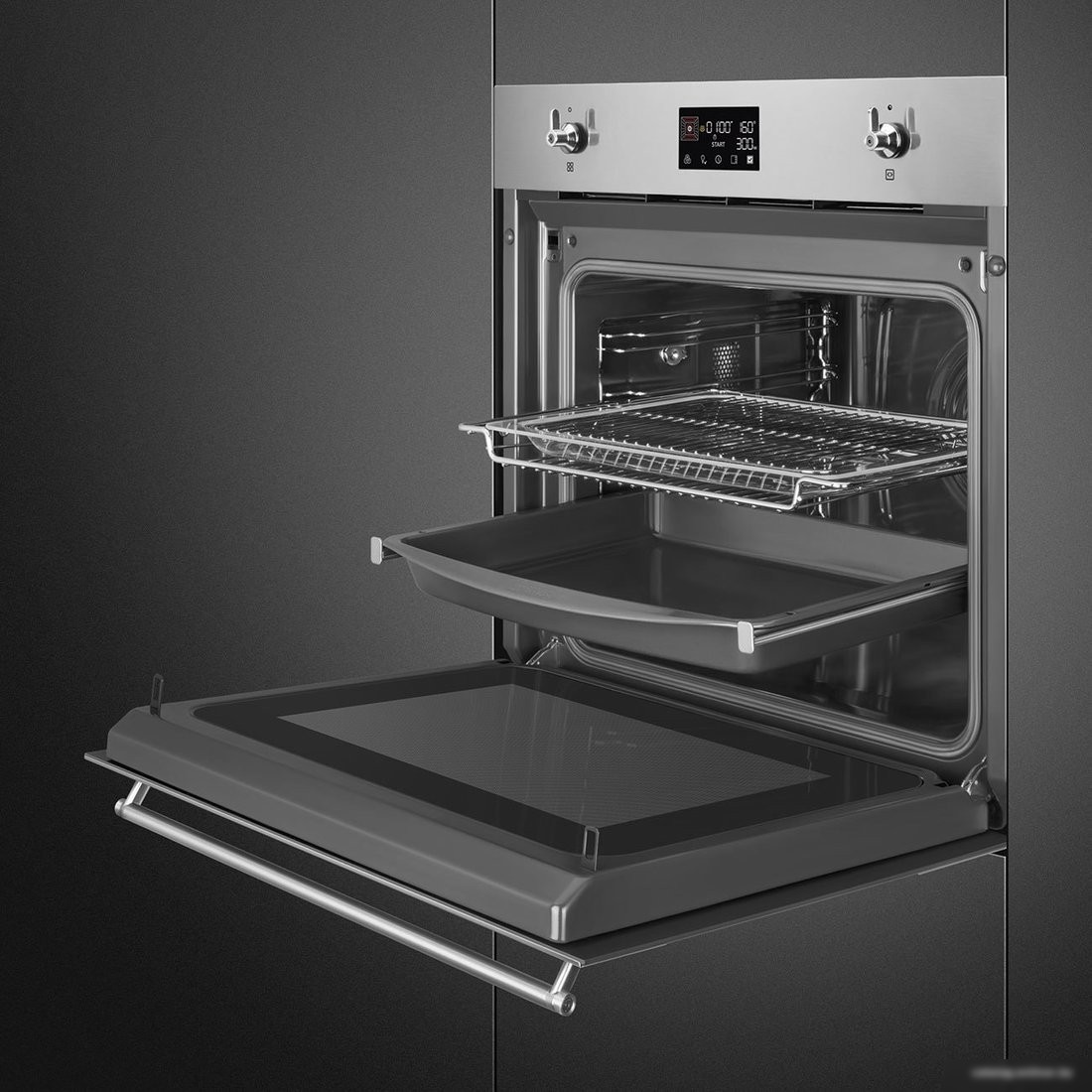 Электрический духовой шкаф Smeg SO6302M2X