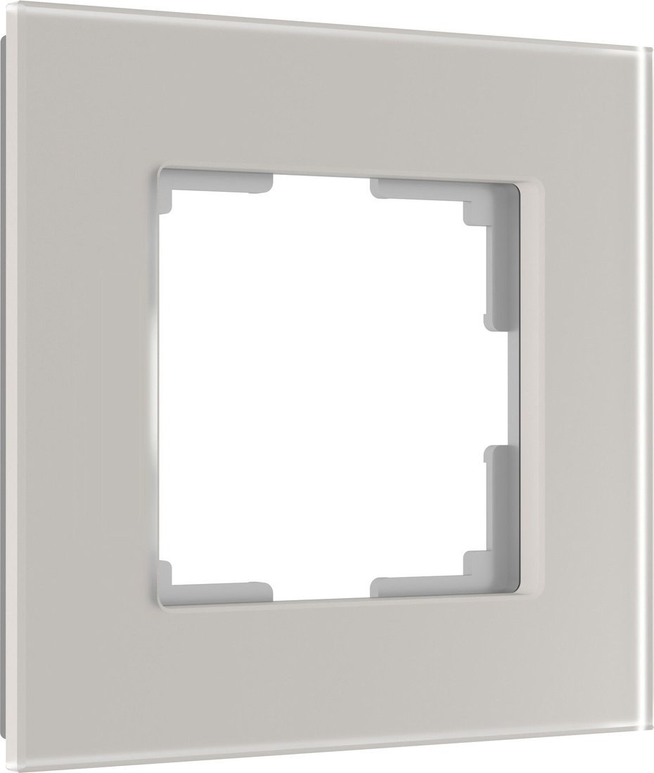 Рамка Werkel Senso W0013117 (дымчатый/стекло Soft-Touch)