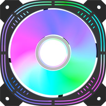 Вентилятор для корпуса Formula Nulight 12BK Reverse ARGB