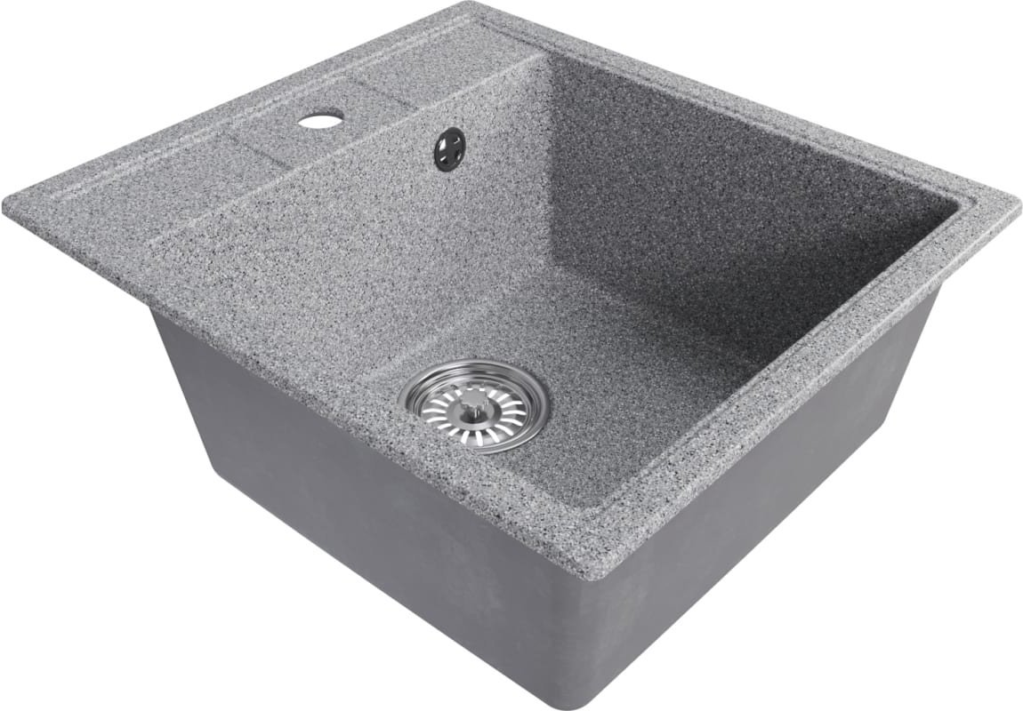 Кухонная мойка Mixline ML-GM28 552097 (темно-серый)
