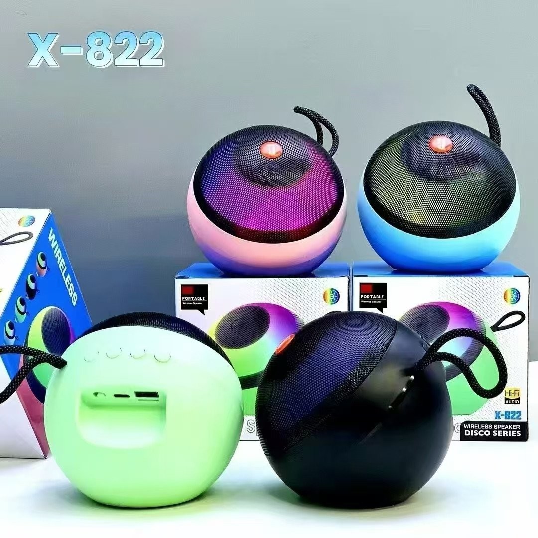 Беспроводная колонка Bseng X-822 (розовый)
