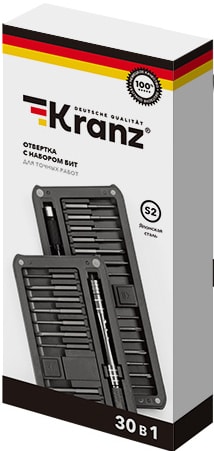 Набор бит Kranz KR-12-4752 (30 предметов)