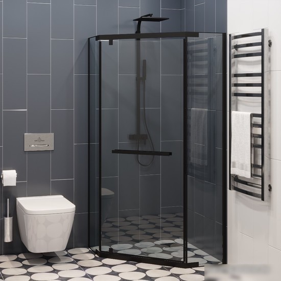 Душевой уголок Cerutti Spa Chika ZP91B 90х90