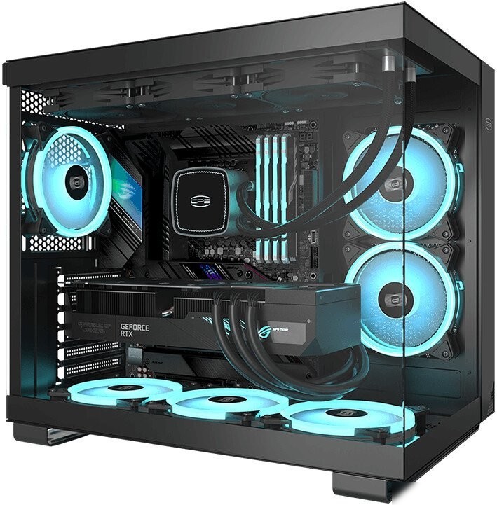 Корпус PCCooler C3 T500 ARGB (черный)