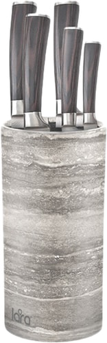 Подставка для ножей Lara LR05-103 Gray