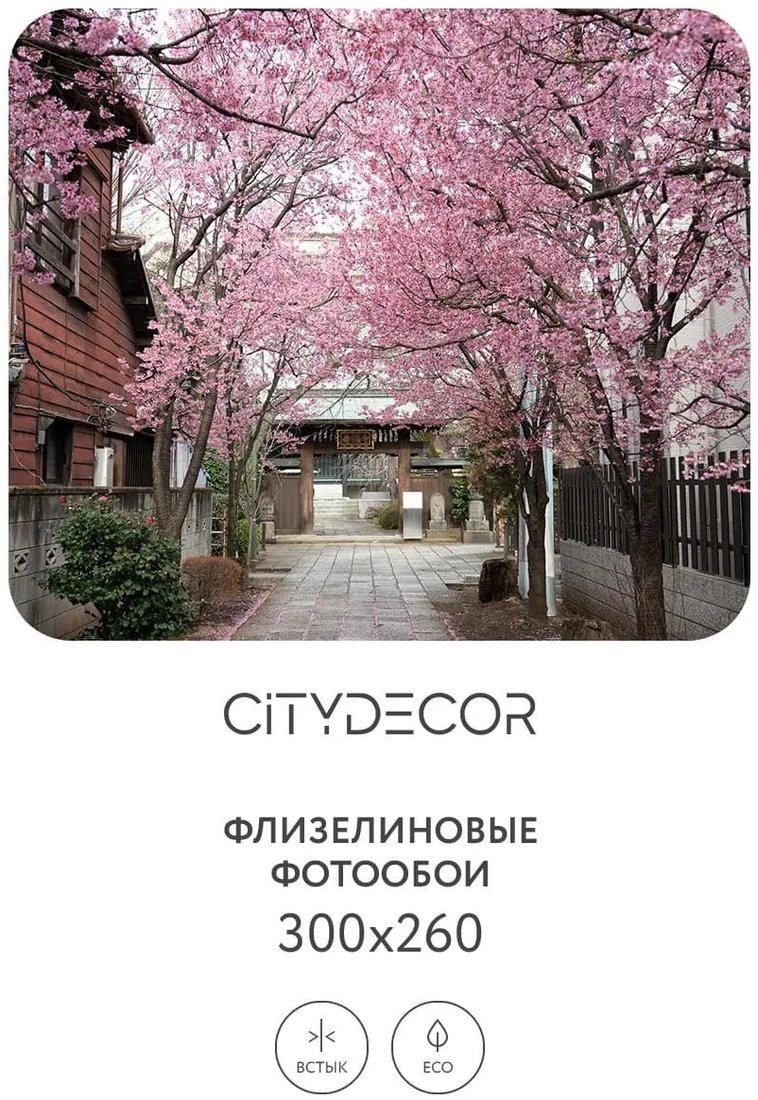 Фотообои Citydecor Природа 102 300x260