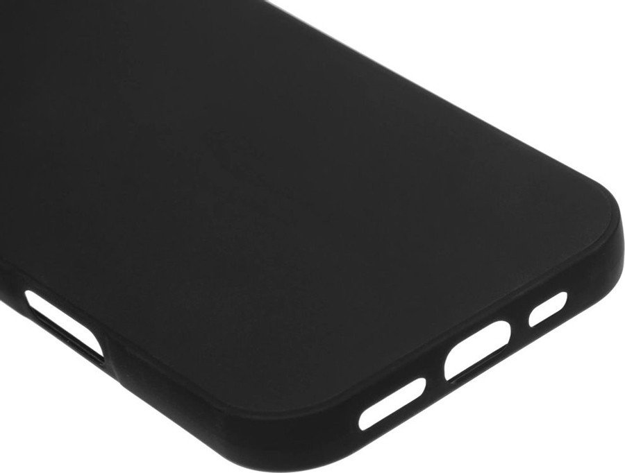 Чехол для телефона BoraSCO Silicone Case для Apple iPhone 17 75708 (черный)