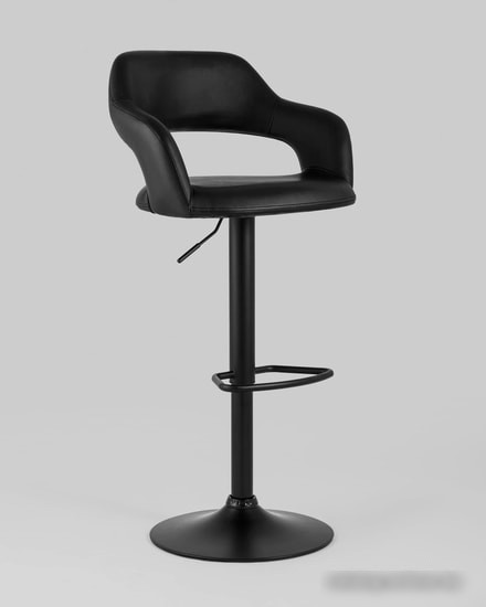 Стул с подлокотниками Stool Group Рич барный (черный)
