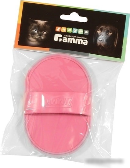 Массажная щетка Gamma 12.5x8 см