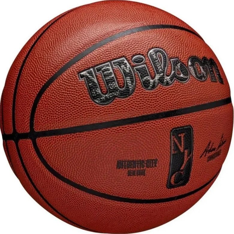 Баскетбольный мяч Wilson NBA Authentic City New York WZ2016001XB7 (7 размер)