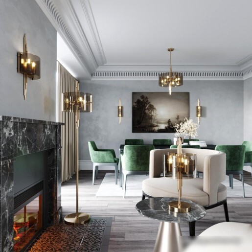 Подвесная люстра Odeon Light Margaret 4895/2WA