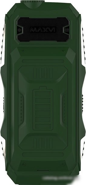Кнопочный телефон Maxvi P100 (зеленый)