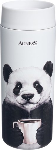 Термокружка Agness Panda 798-115