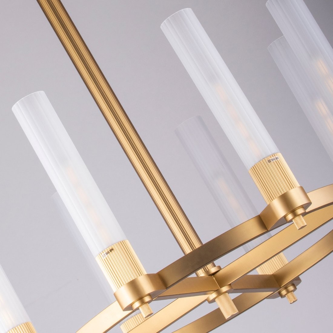 Подвесная люстра DeLight Collection MD2314-8A (antique brass)