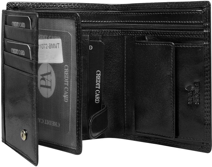 Кошелек Cedar Buffalo Wild D1072-BMVT (черный)