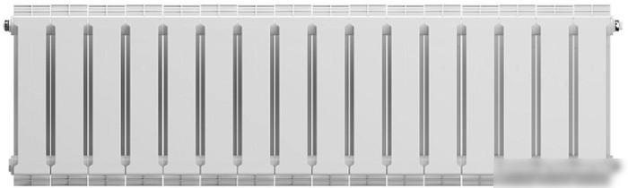 Биметаллический радиатор Royal Thermo PianoForte 300 Bianco Traffico (16 секций)