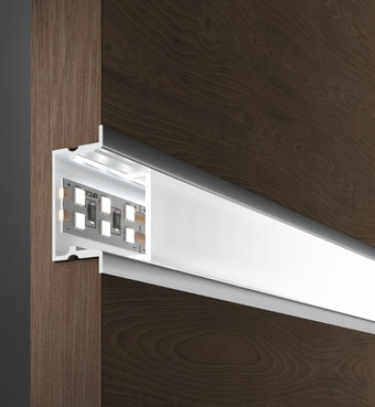 Алюминиевый профиль Elektrostandard для трехрядной LED ленты LL-2-ALP019 a062732