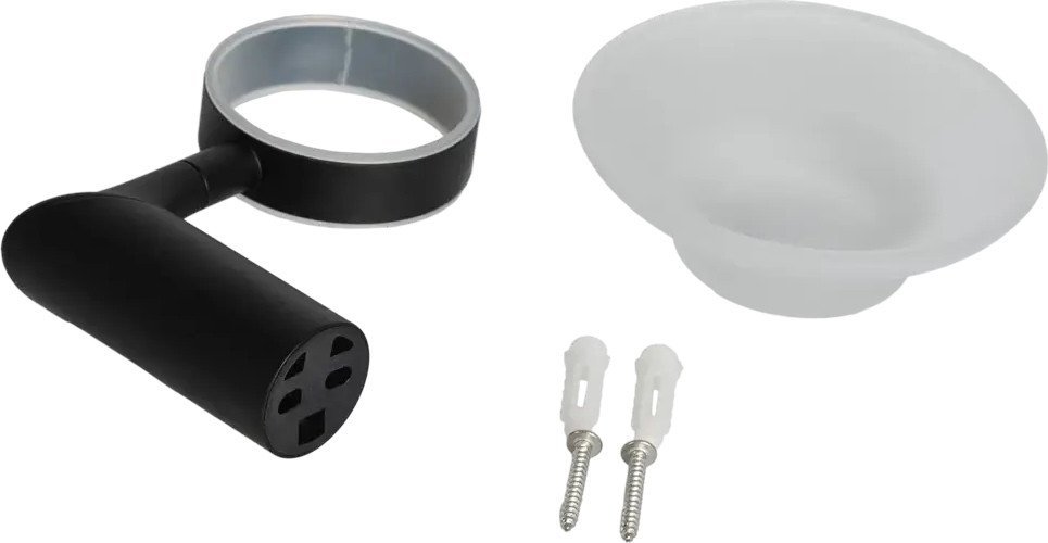 Мыльница Swensa Lock SWR-6600-02-BLK (черный)