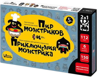 Настольная игра Десятое королевство Пир монстриков. Приключения монстрика 03611