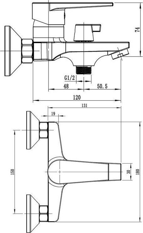 Смеситель Esko Budapest BT54