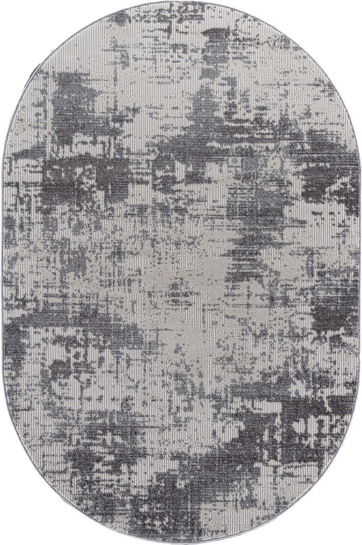 Ковер для жилой комнаты Merinos Naturel F230-OVAL-GRAY (2.5x4)