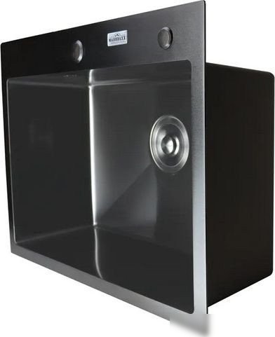 Кухонная мойка MARRBAXX B6045-R (черный/графит)