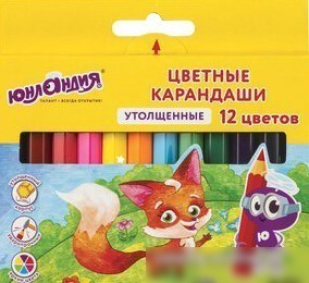 Набор цветных карандашей Юнландия Малыши-карандаши 181376 (12 цв) Набор цветных карандашей Юнландия Малыши-карандаши 181376 (12 цв)