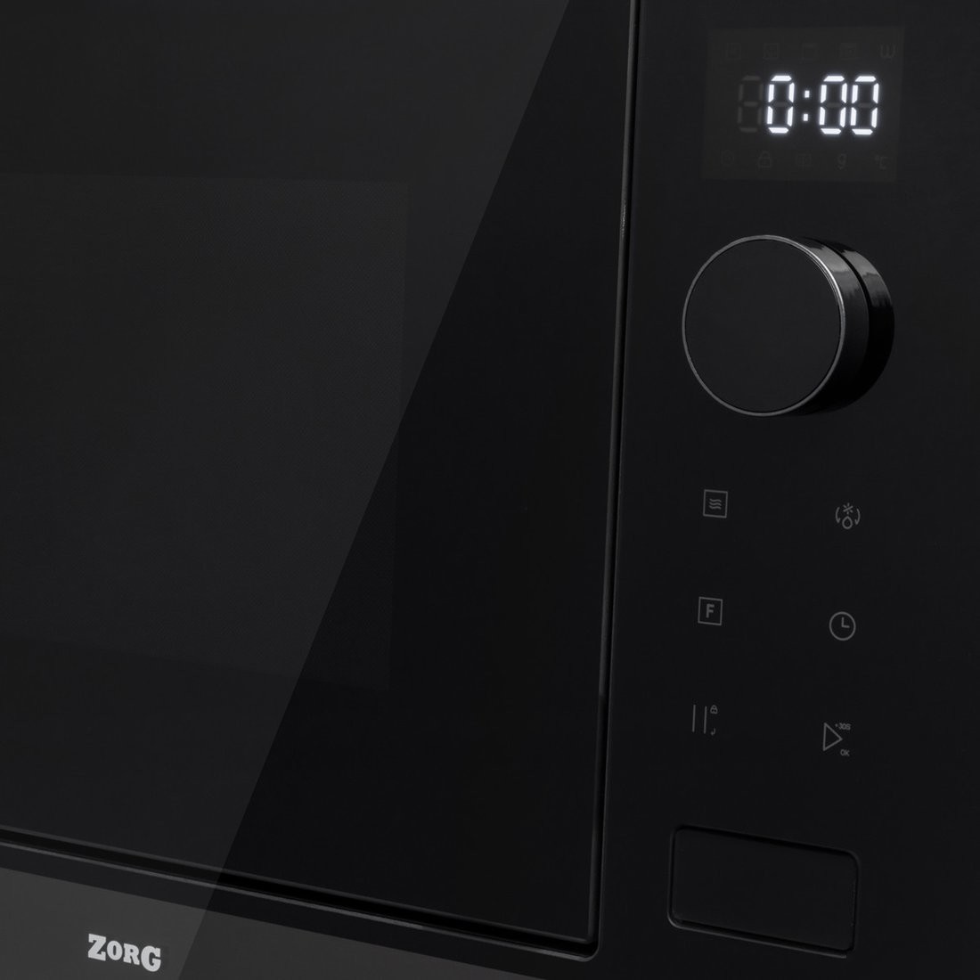 Микроволновая печь ZorG MIO252 S black+gray (черный)
